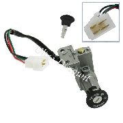 Blocchetto accensione completo per scooter Baotian BT49QT-7