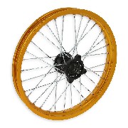 Cerchio anteriore 17'' per Pit Bike AGB30 (oro)