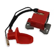 Bobina avviamento di serie per Ricambi mini quad (ROSSO)