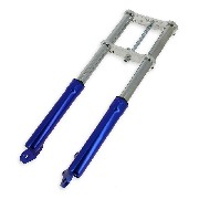 Forcella per mini moto cross blu