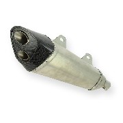 Silenziatore di scarico destro per Spy Racing 350cc F3