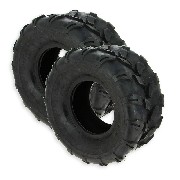 Coppia di pneumatici posteriori per Quad Shineray 200cc STIIE (18-9.50-8) 