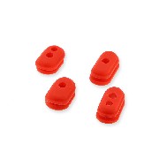 Passacavi in silicone per Xiaomi M365 - Rosso