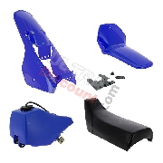 Carena completo per Yamaha PW80 (Blu)