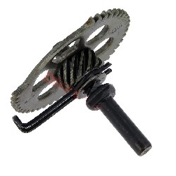 Albero di avviamento con pignone per scooter cinese GY6 125cc-150cc