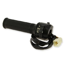 Unità comandi destra per Monkey - Gorilla 50cc-125cc (prima 10-2015) - Nero, Ricambi Monkey - Gorilla