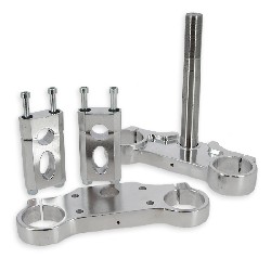 Testa forcella completa 45x48x160 per Pit Bike - ALU, Ricambi Pit Bike