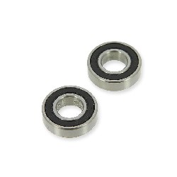 Lotto di 2 cuscinetti per ruota anteriore per Go-Kart (6002RS), Ricambi SpeedKart GoKart