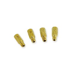Lotto di 4 getti 60-65-70-75 per carburatore KEIHIN - KOSO, Ricambi Pit Bike