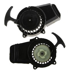 Avviamento a strappo Quick Start plastica nero per mini moto Nitro (tipo 2)