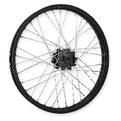 Cerchio anteriore 21'' per Pit Bike AGB30 - Nero, Ricambi Pit Bike