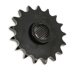 Pignone a 17 denti (530 : Ø:25mm) per Quad cinesi 530-T17, Ricambi Quad cinesi 200cc