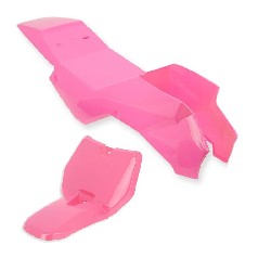 Carena mini supermotard rosa - Tipo 2