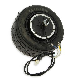 Ruota posteriore completa para Mini Citycoco 1000w 10x6.00-6, Ricambi Mini Citycoco