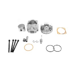 Kit mini moto 49cc 4 transferts asse di 12 mm (tipo A, Alu)