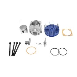 Kit mini moto 49cc 4 transferts asse di 10 mm (tipo A, blu)