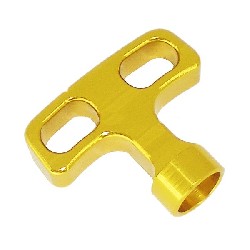 Manopola per avviamento a strappo di colore oro, Ricambi Racing mini ZPF