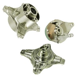 Mozzo Tuning Anteriore-posteriore 10mm per Dax 50cc-125cc (Nickel)