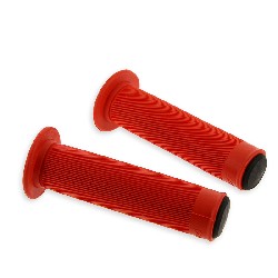 Coppia manopole Grip rosso per Ricambi mini quad