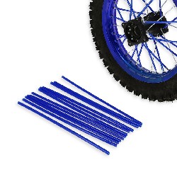 Copertura de raggi per dirt bike (12) - BLU