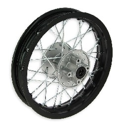 Cerchio posteriore per Pit Bike 12'' (tipo 1, nero)