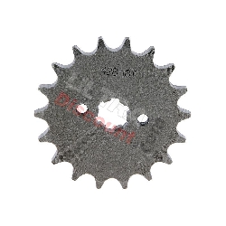 Pignone rinforzato a 18 denti Per Pit Bike (428 : Ø:17mm), Ricambi Pit Bike