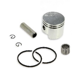 Kit pistone 44mm (perno da 12mm) per kit cinesi + cuscinetti ad ago, Ricambi Mini Moto