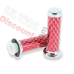 Manopole squamate (rosse), Ricambi Mini Moto