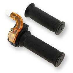 Manopola acceleratore rapida di alta qualità rosso-nera, Ricambi Mini Moto