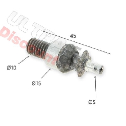 Pignone a 6 denti per mini moto (tipo H), Ricambi Mini Moto