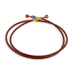 tubo del freno 180cm (Rosso), Ricambi Pit Bike