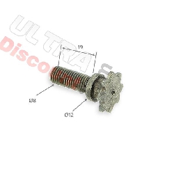 Pignone rinforzato 8 denti a passo Americano (passo piccolo)