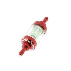 Filtro benzina smontabile di Alta Qualità (tipo 4 Rosso) per Shineray XY150STE