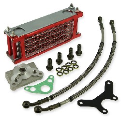 Radiatore olio per Dax (Rosso, tipo2) , Ricambi Dax Skymax