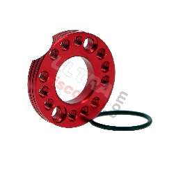 Adattatore Pipa di immissione per Dax 110 - 125cc (Rosso, 28mm)
