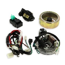 Sistema avviamento completo per Pit Bike 125cc avviamento a pedale, Ricambi Pit Bike