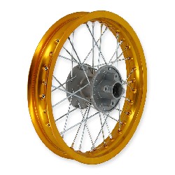 Cerchio posteriore per Pit Bike 14'' (oro, tipo 1)