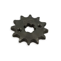 Pignone rinforzato a 12 denti Per Pit Bike (428 : Ø:17mm), Ricambi Pit Bike