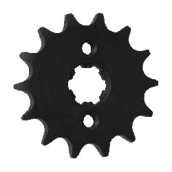 Pignone rinforzato a 14 denti Per Pit Bike (420 : Ø:17mm), Ricambi Pit Bike