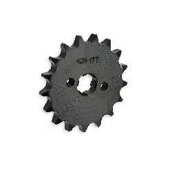 Pignone rinforzato a 17 denti Per Pit Bike (428 : Ø:17mm), Ricambi Pit Bike