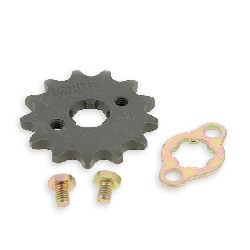 Pignone e fissaggio per motori 50cc per Monkey Gorilla, Ricambi Monkey - Gorilla