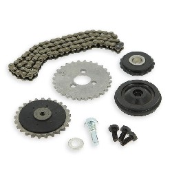 Kit catena di distribuzione 50cc per PBR Skyteam, Ricambi PBR Skyteam ZB Honda