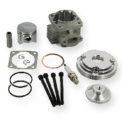 Kit 53cc per mini, 3 grossi trasferts (perno 12 mm), Ricambi pocket supermoto