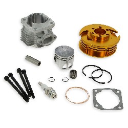 Kit 53cc 4 transferts asse di 12 mm (tipo C, Oro), Ricambi pocket supermoto