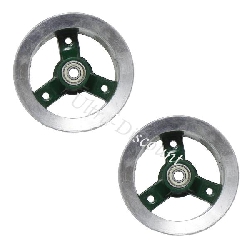 Cerchio anteriore per mini quad verde-Alu (tipo 1)