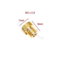 Lotto di 3 getti per Quad Shineray (1.30-1.32-1.35), Ricambi Shineray 150 STE