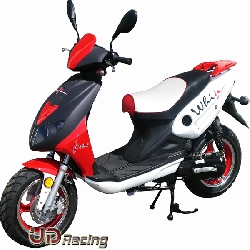 Scooter Viper R1 50cc (2 tempi, rosso)
