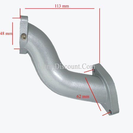 Pipa di immissione per Quad Shineray 200cc STIIE - STIIE-B Bilder 1