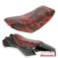 Sella per mini quad mimetico rosso Bilder 1
