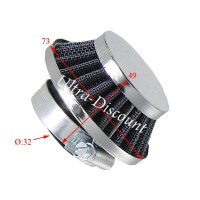 Filtro aria Racing per mini quad  (Ø:32mm) 